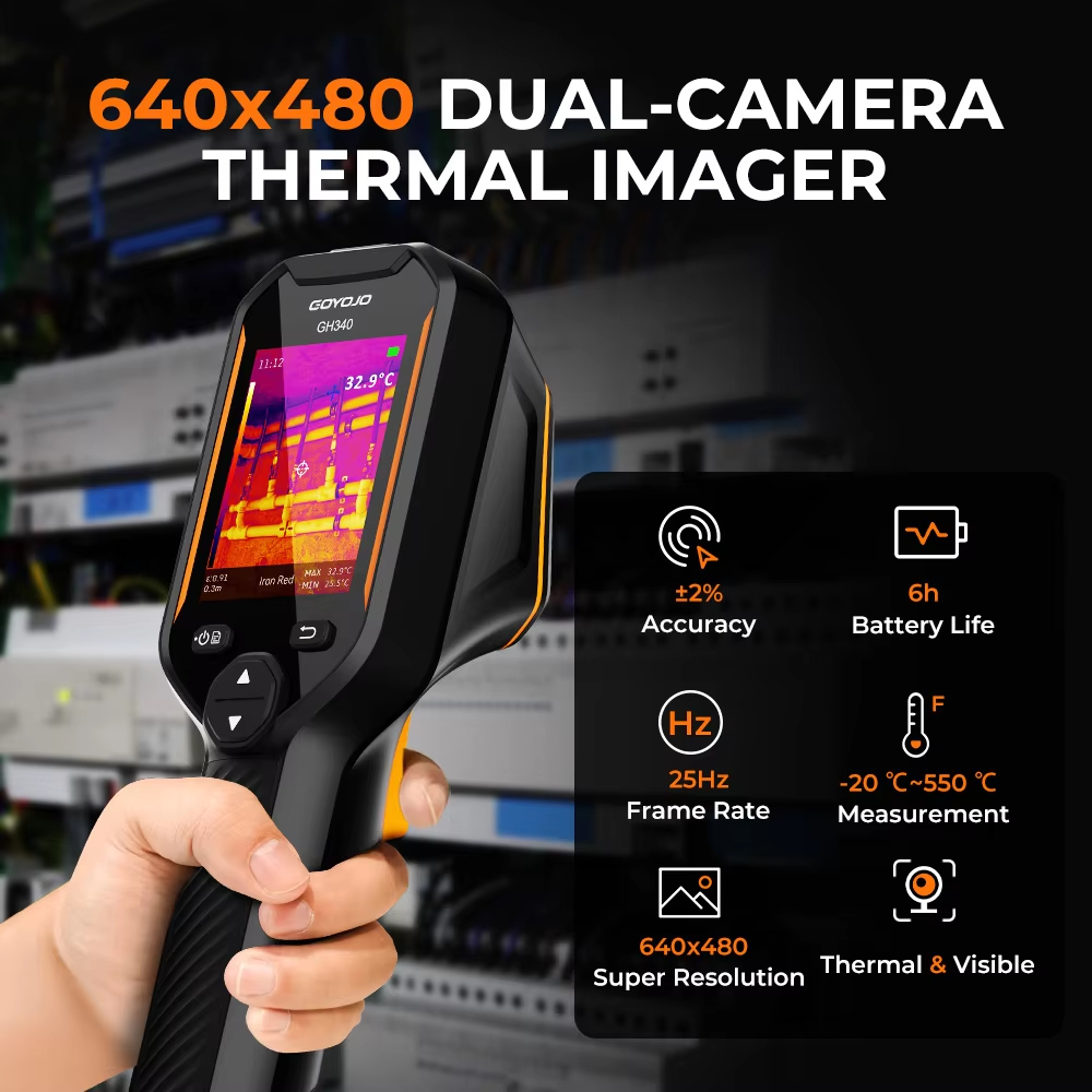 Electronics Repair Images - Kamera termowizyjna GOYOJO GH340 Super IR