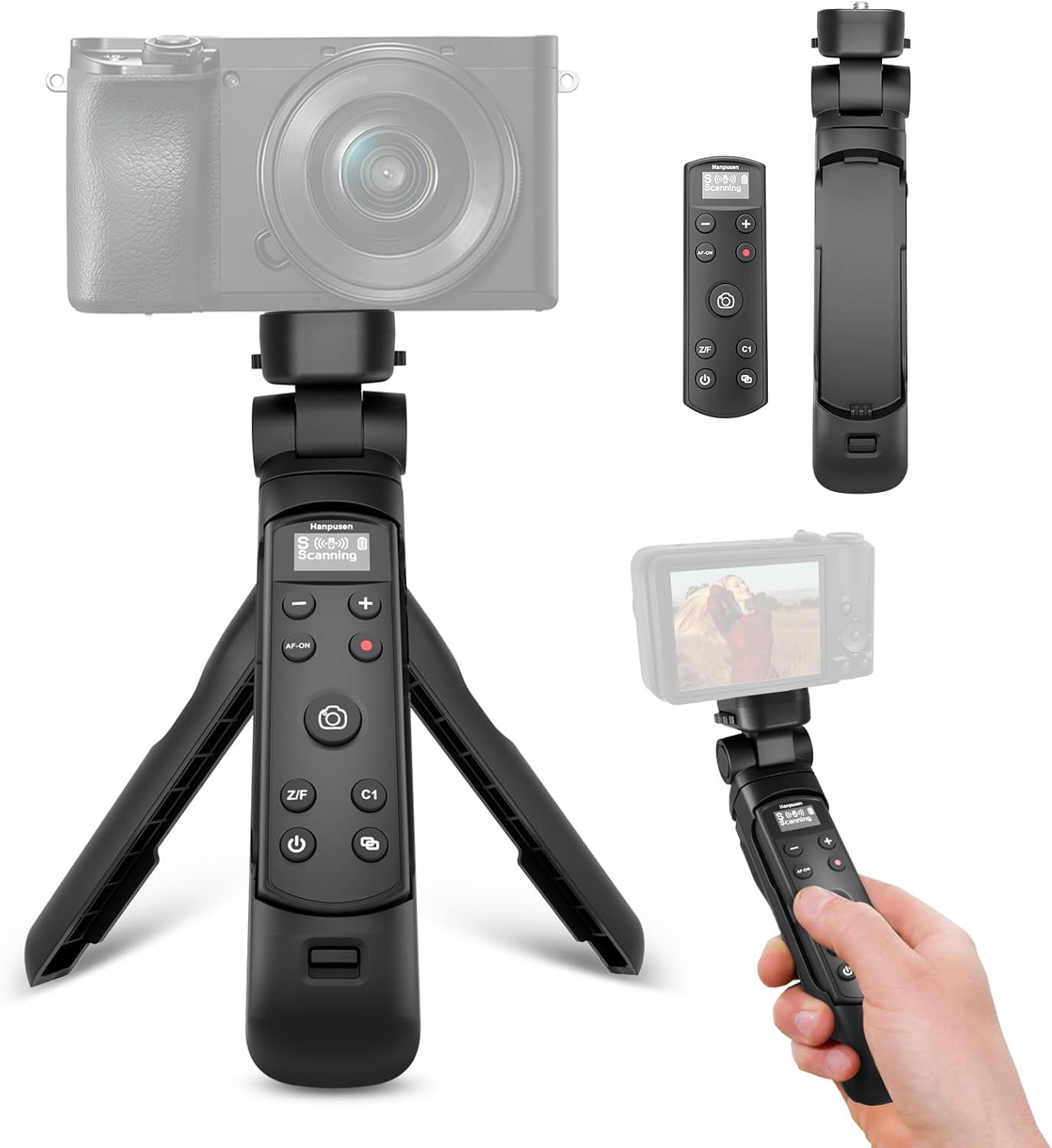 Sony Camera Zv-E10 - Bezprzewodowy uchwyt do zdjęć z ekranem