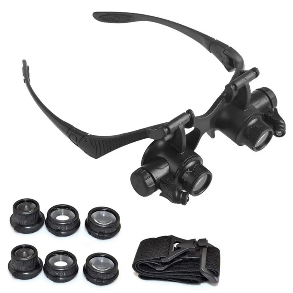 Nowa lupa z opaską na głowę LE – Electronics Repair Glasses recenzja i cena