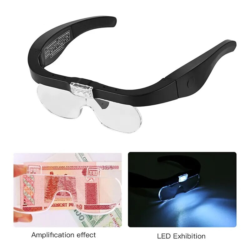 Montowane na głowie okulary po – Electronics Repair Glasses recenzja i cena