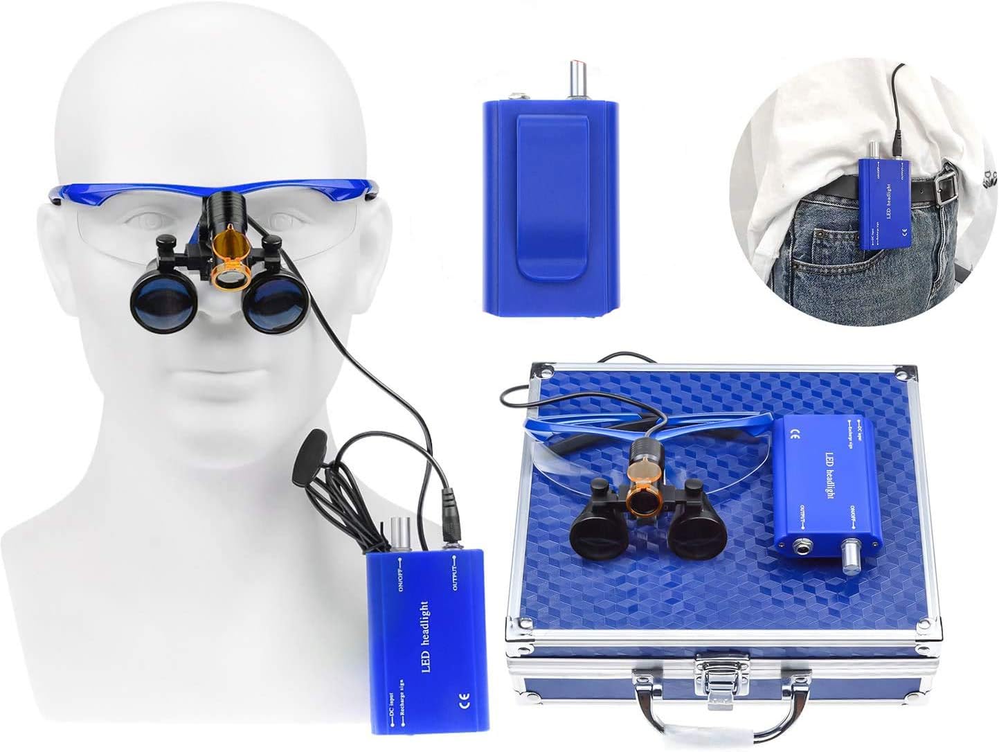 Lupa powiększająca o dużej moc – Electronics Repair Glasses recenzja i cena