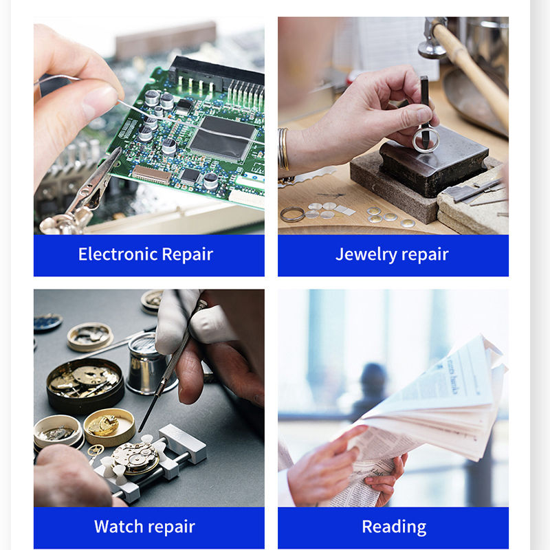 Lupa LED z pałąkiem na głowę p – Electronics Repair Glasses recenzja i cena