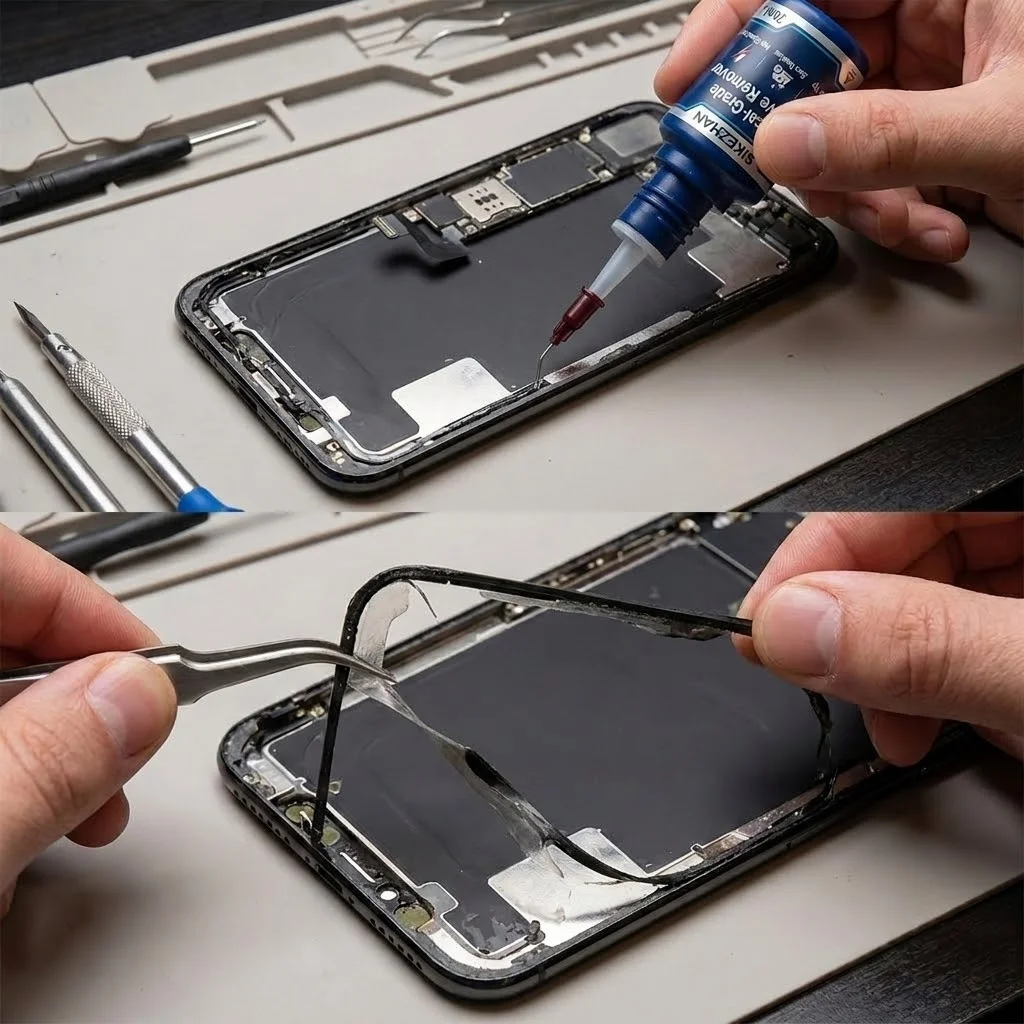 Zestaw do usuwania kleju optyc – Electronics Repair Manual recenzja i cena